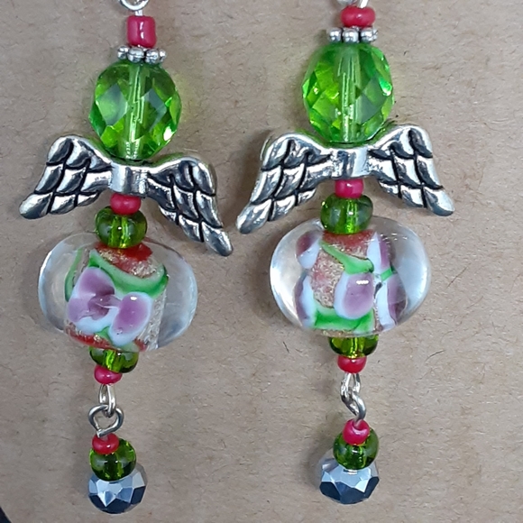 ANGEL EARINGS - Picture 2 of 2